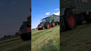 Krone Big X 770 und Fendt 936 Vario mit Bergmann Häckselwagen😈💨 fendt landwirtschaft krone [upl. by Oigres]