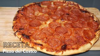 PIZZA DEL COSTO EN HORNO FREIDORA OSTER  RECETA PRÁCTICA Y FÁCIL  Menú del día [upl. by Riggs]