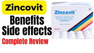 Zincovit tablet ke fayde in hindi  Zincovit tablet uses side effects [upl. by Sproul]