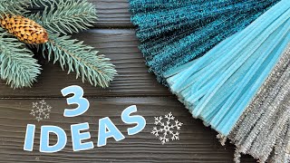 3 IDEAS Christmas Decorations 2024 DIY Christmas Crafts [upl. by Paton]