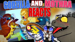 Godzilla Reacts Baby Godzilla amp Kong Vs Larva Mothra – Animation 3 [upl. by Fazeli]