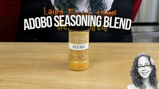 How To Make A Homemade Adobo Seasoning Blend [upl. by Ocisnarf]