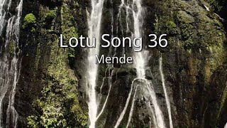 Mende  Lotu Song 36 sim [upl. by Shadow]