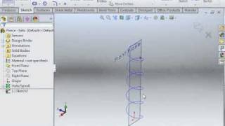 Pierce VS Coincident sketch relations in SolidWorks [upl. by O'Brien]