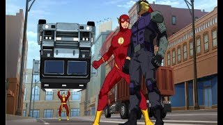 SportsMaster vs Flash amp Shazam  Young Justice Outsiders [upl. by Ardnekahs236]