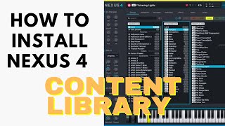 HOW TO INSTALL NEXUS 4 CONTENT LIBRARY [upl. by Ronny]