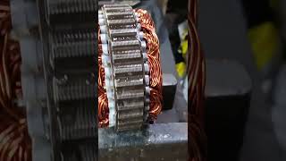 Alternator Stator Rewinding shorts3 armandelectrical SsDios shortsvideo [upl. by Valoniah]