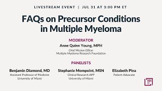 FAQs on Multiple Myeloma Precursor Conditions [upl. by Nitneuq]