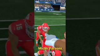 Micah Parsons DESTROYS Patrick Mahomes😱🔥 nflproera2025 nfl vr virtualreality [upl. by Bevash]