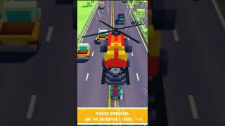 new mminecraft blocky race highway gameplay  share minecraft shortvideos [upl. by Adnav739]