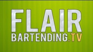 Flair Bartending TV Lesson 81 Bottle Tin Start wMisdirection [upl. by Ataner240]