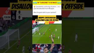 Mbappe controversial disallowed goal vs Athletic Club 🤔 [upl. by Nikolaos628]