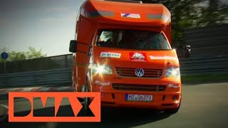 Das schnellste Wohnmobil  D MOTOR  DMAX Deutschland [upl. by Ilujna]