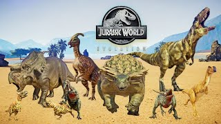 New Ingens List Pack in Jurassic World Evolution  First Review TERATOPHONEUS PELOROPLITES amp More [upl. by Novyart193]