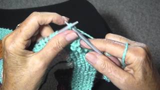 BIND OFF SEED STITCH [upl. by Oicul]