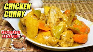 TASTY PINOY STYLE CREAMY CHICKEN CURRY EASY TO COOK [upl. by Asenej]