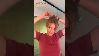 Easy Dutt Einfache Hochsteckfrisur in unter 3 Minuten ☀️💇‍♀️ [upl. by Blader]