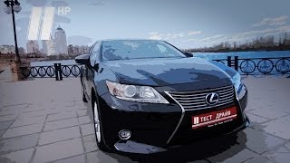 Мощный но экономный Гибридный Lexus ES 300h 2014 [upl. by Kamp]