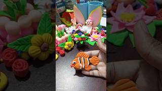 DIY Clay craft idea ।। Clay fish ।। Clay art ।। diy shorts craft clayart creative art [upl. by Aneerol]