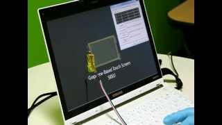 Korean scientists develop Graphene based touch screens [upl. by Enirbas838]