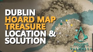 Dublin Hoard Map Treasure Location Assassins Creed Valhalla [upl. by Oivaf]