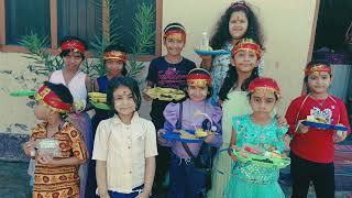 Rama navami celebrations  Kanya pujan on Rama navami 🙏viralvideos viralreels viralvilog [upl. by Chavaree454]