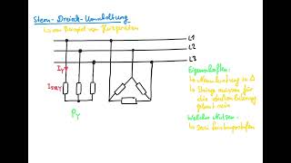 Stern  Dreieck Umschaltung  Die Grundlagen am Beispiel von Ohmschen Verbrauchern [upl. by Yleve]
