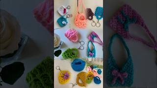 crochet mini bagviralshorts diy handmade [upl. by Kam]