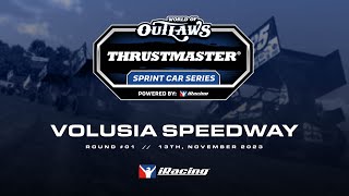 World of Outlaws CASE Late Models DIRTcar Nationals Volusia February 18th 2023  HIGHLIGHTS [upl. by Froma]