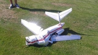 RC DC9 Fatal Crash [upl. by Bunnie]