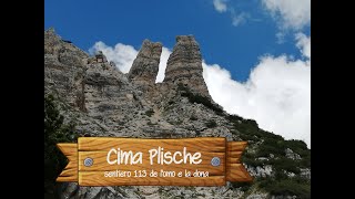 Sentiero lOmo e la Dona e cima Plische [upl. by Dacie917]