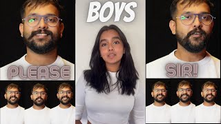 Please Sir Cover  Boys  Arungopan  Janaki Easwar  Ar Rahman  Acapella [upl. by Leryt]