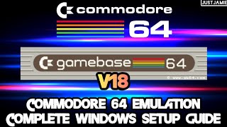 Update Pinned Commodore 64Gamebase 64 V18 Frontend Emulator Setup c64 commodore64 emulator [upl. by Lothaire]