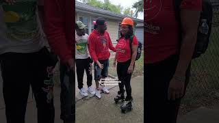 Why the hard hat though 😂 fypシ゚viralシ viralreelschallenge comedy comedian chicago skit [upl. by Rori191]