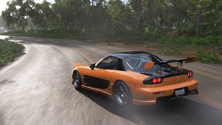 Hans Mazda RX7 Fast amp Furious Tokyo Drift  Forza Horizon 5 [upl. by Rosetta]