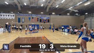 Foothills vs Vista Grande  Varsity [upl. by Lirva]