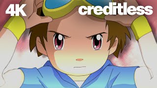 「4K CREDITLESS」Digimon Tamers OP  ザ ビッゲスト ドリーマー [upl. by Anthiathia]