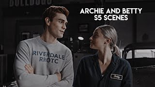 archie and betty riverdale season 5 logoless scenes [upl. by Ecirtra]