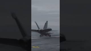 The flight deck crew aboard CVN78 USS Gerald R Ford military aircraftcarrier short [upl. by Elston]