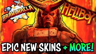 HUGE Brawlhalla Hellboy Event is Here ► ALL EPIC SKINS  MORE [upl. by Livvie921]