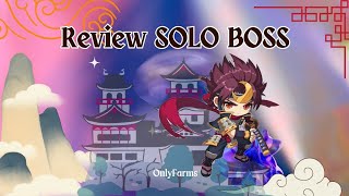 🍁Maplestory M🍁 Hayato Solo Multi Von leon ปกติ After Lv200 [upl. by Ahsratal]