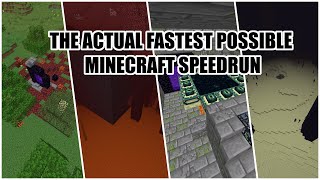 The ACTUAL Fastest Possible Minecraft 116 RSG Speedrun [upl. by Griffiths]