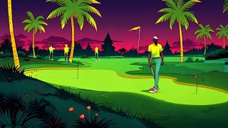 Afrohouse Beats for an Energetic Beach Party on a Tropical Futuristic Golf Course [upl. by Wylie632]