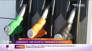 Carburants  un hausse de lindemnité kilométrique [upl. by Ofelia854]