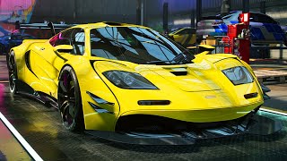 MAXED OUT MCLAREN F1 BUILD  New Black Market DLC in Need for Speed Heat [upl. by Eiramadnil288]