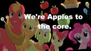 Were apples to the core MLP lyric video [upl. by Purdy71]