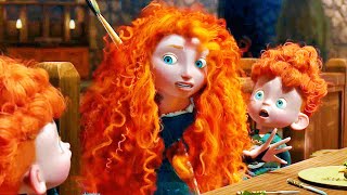 BRAVE Clip  quotMerida And Her Siblingsquot 2012 [upl. by Thayne658]