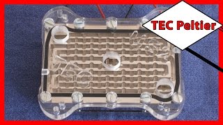 ⚡️ Thermo Electric Cooler TEC Peltier Water Block For Water Cooling a CPU V2 Double 50mm [upl. by Levania]