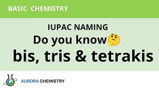 🤔 bis tris amp tetrakis in IUPAC norms of coordination compounds [upl. by Enicnarf]