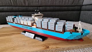 Lets build the Lego Creator 10241 Maersk Line TripleE Containership [upl. by Durman976]